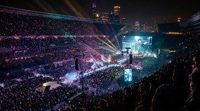 Seat view from Club