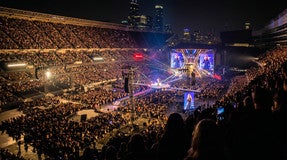 Seat view from Club