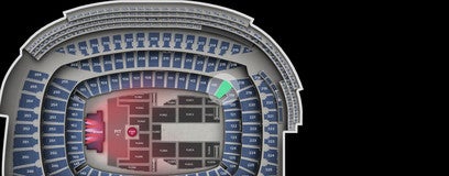 Seat view from Lower