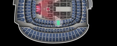 Seat view from Lower