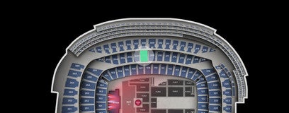 Seat view from Club