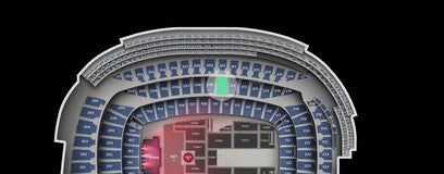 Seat view from Club