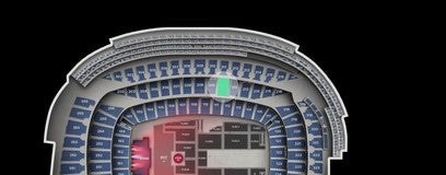 Seat view from Club