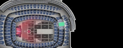 Seat view from Club