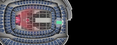 Seat view from Club