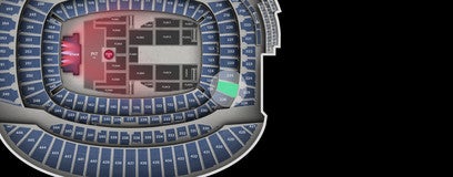 Seat view from Club