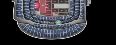 Seat view from Club