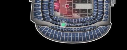 Seat view from Club