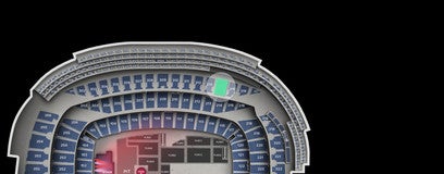 Seat view from Middle