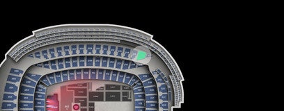 Seat view from Middle