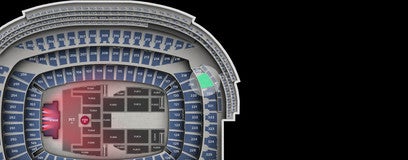Seat view from Middle