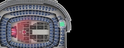 Seat view from Middle