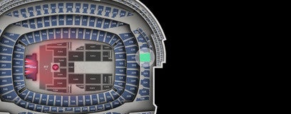 Seat view from Middle