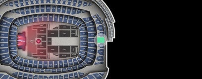Seat view from Middle