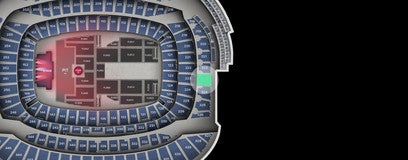 Seat view from Middle