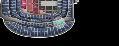 Seat view from Middle