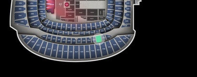 Seat view from Middle