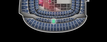 Seat view from Middle