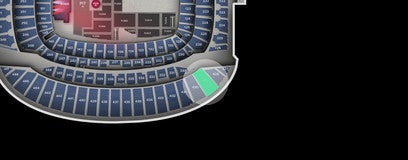 Seat view from Upper