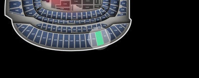 Seat view from Upper