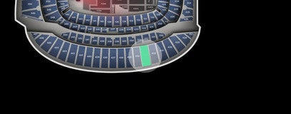 Seat view from Upper