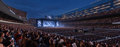 Seat view from Lower