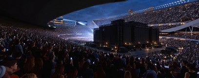 Seat view from Club