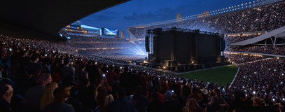 Seat view from Club