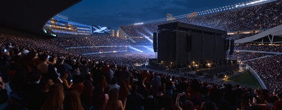 Seat view from Club