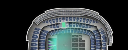 Seat view from Club