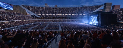 Seat view from Club