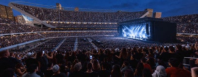 Seat view from Club