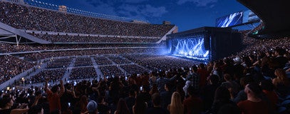Seat view from Club