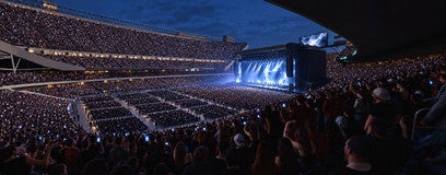 Seat view from Club