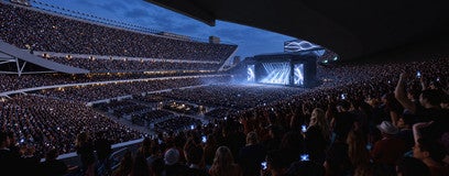 Seat view from Club
