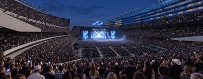 Seat view from Club