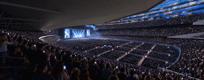 Seat view from Club