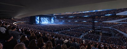 Seat view from Club