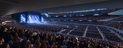 Seat view from Club