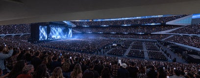 Seat view from Club