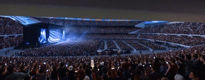 Seat view from Club
