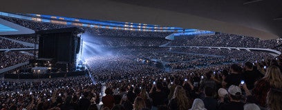 Seat view from Club