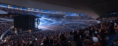 Seat view from Club