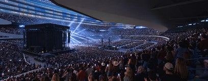 Seat view from Club