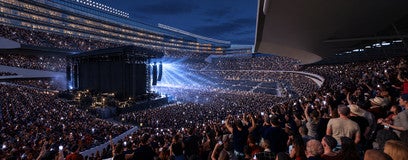Seat view from Club