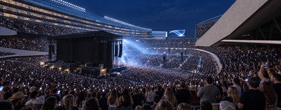 Seat view from Club