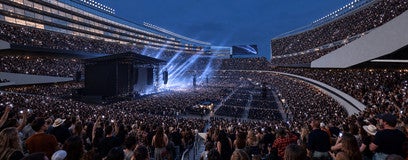 Seat view from Club