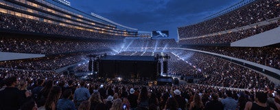 Seat view from Club