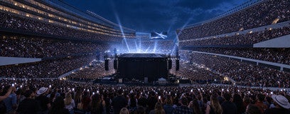 Seat view from Club