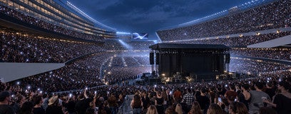 Seat view from Club